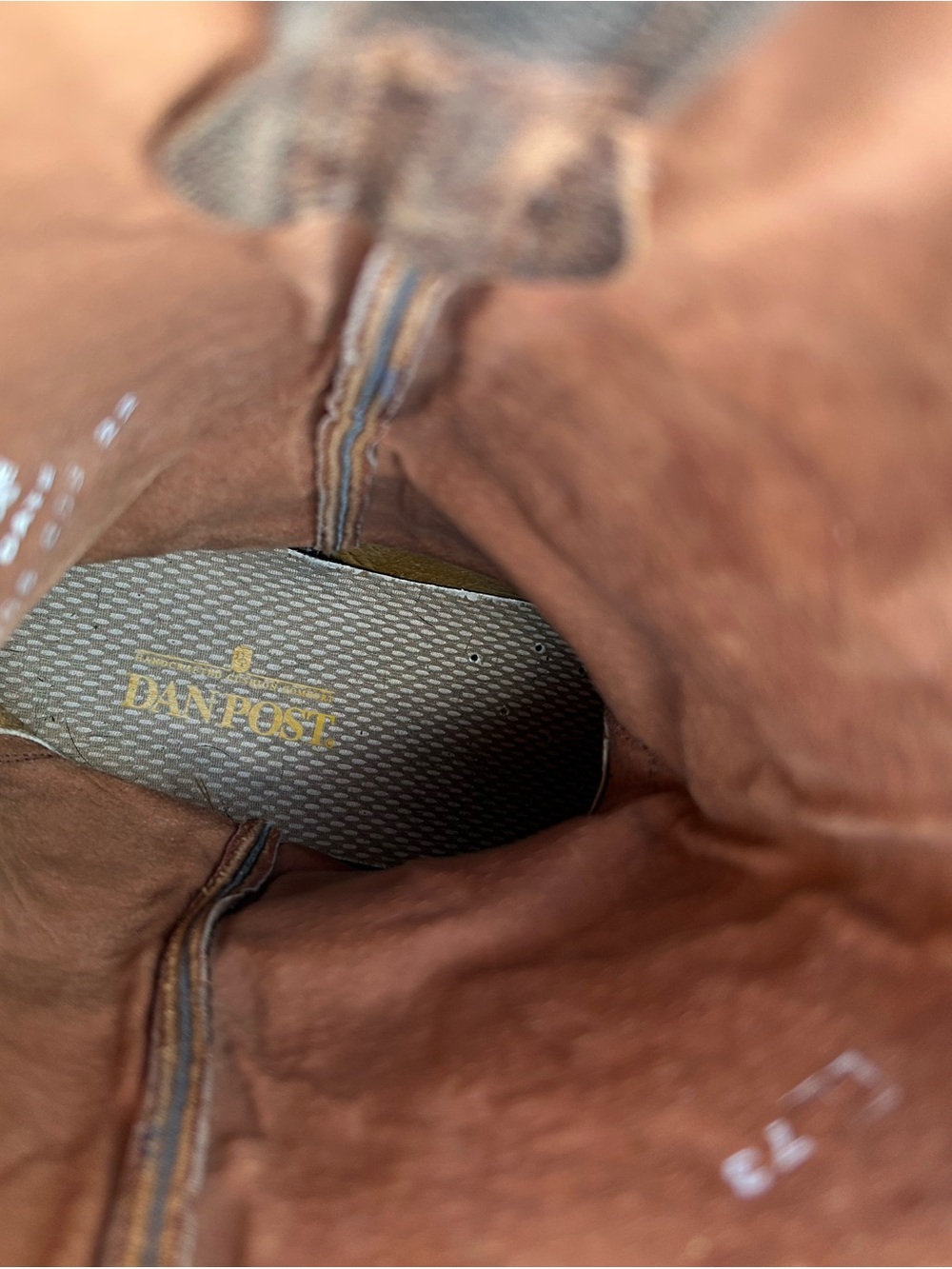 Dan Post Brown Western Cowboy Boots - Picture 9 of 10